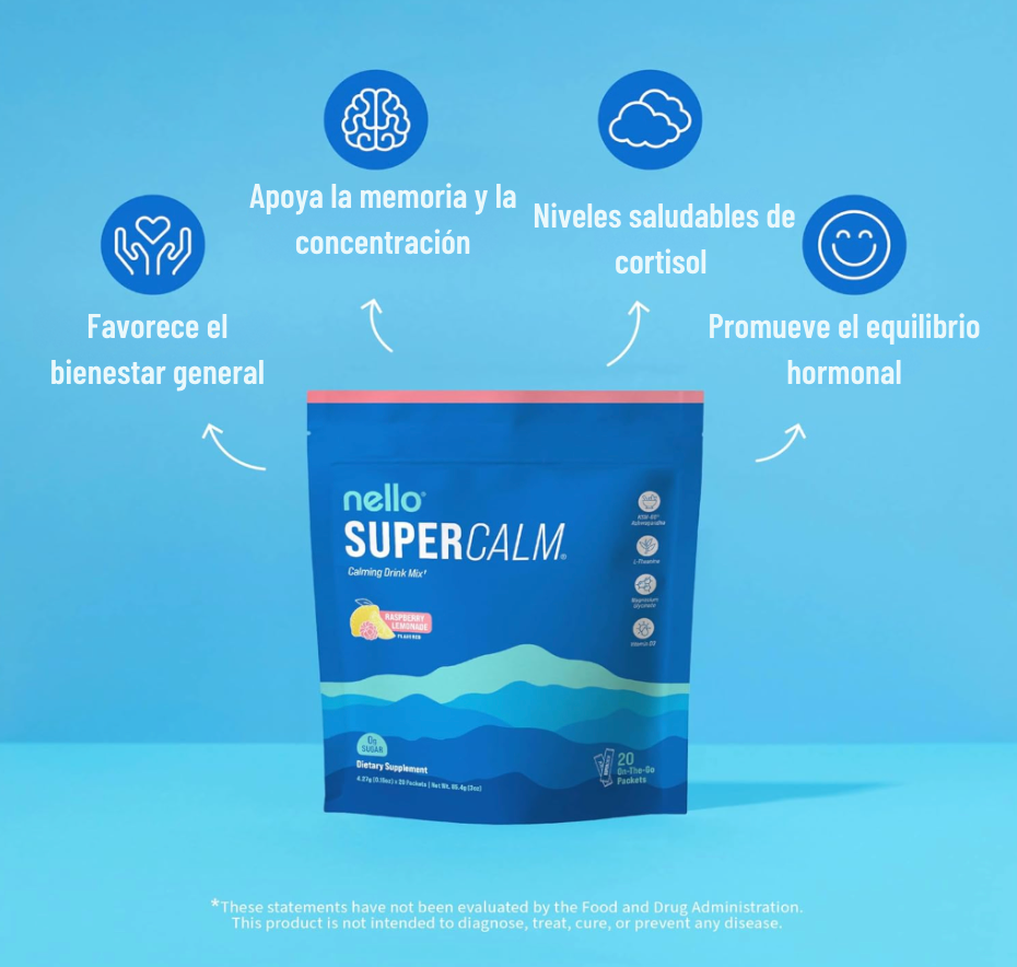 SuperCalm® - Baja Tu Cortisol. Recupera Tu Cara.