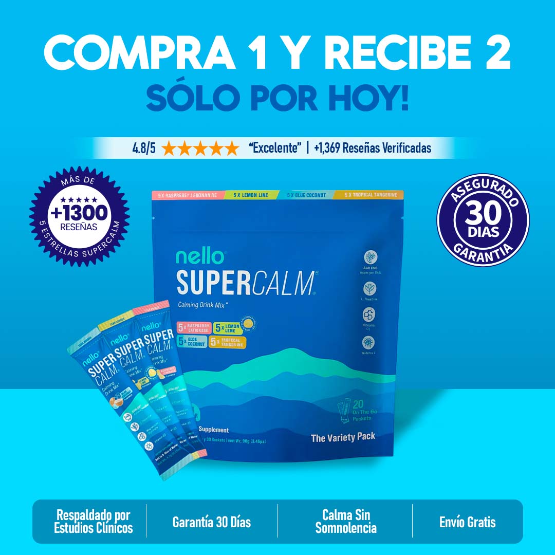 SuperCalm® - Baja Tu Cortisol. Recupera Tu Cara.